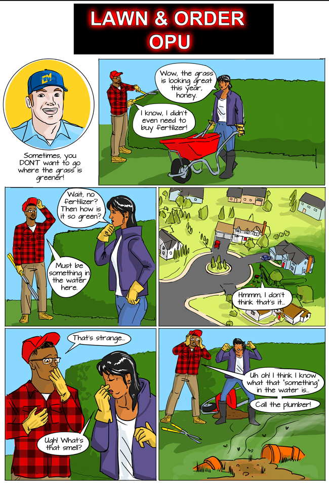 septic tank problems comic