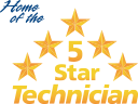 Home of the 5 Star Technician